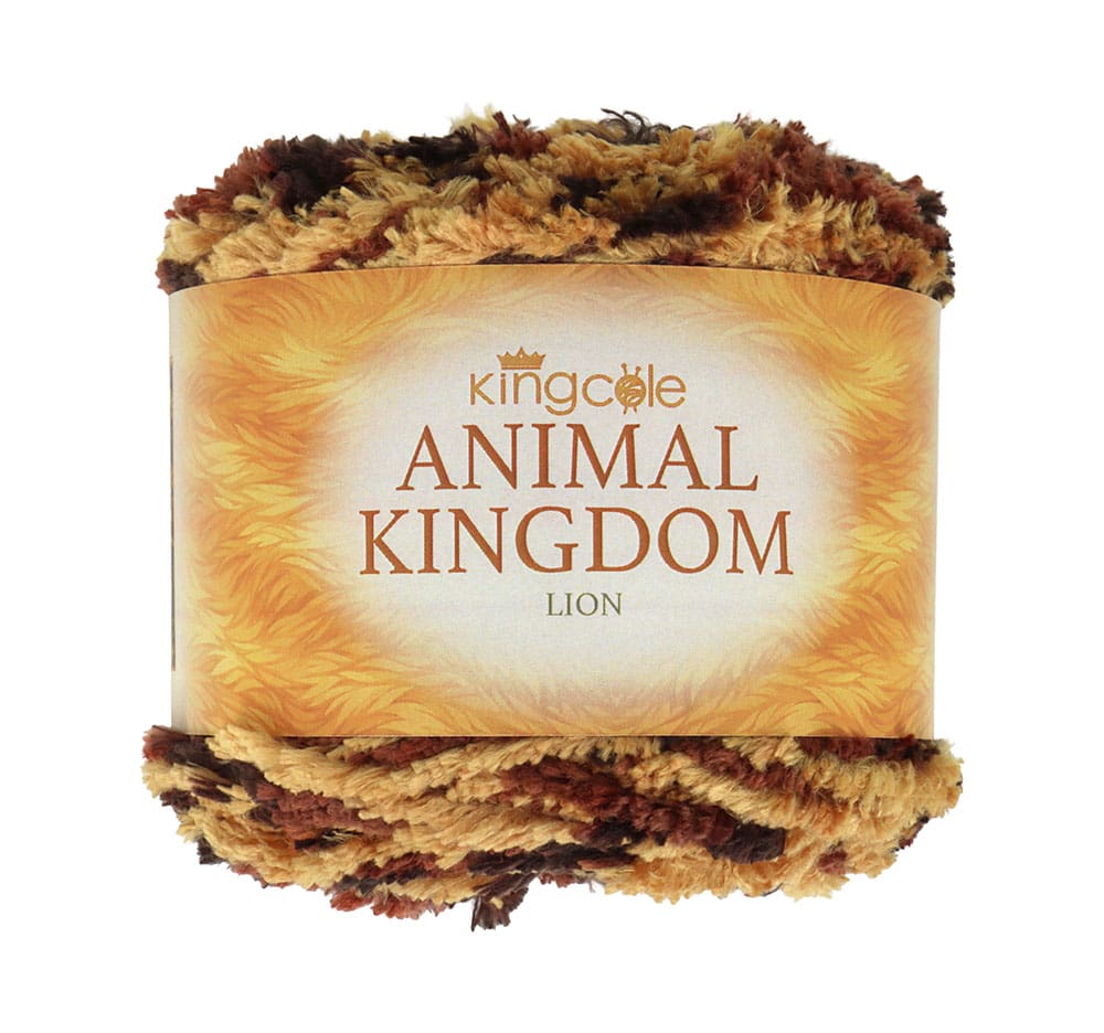 king-cole-animal-kingdom-wolle-strickgarn-bunt-effektgarn image 1