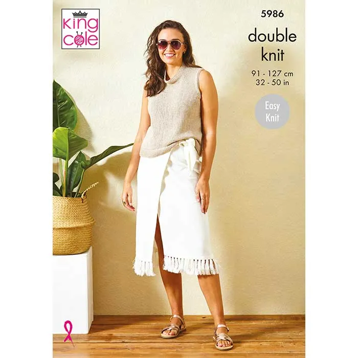 king-cole-patterns-5986-tops-strickanleitung-linendale-dk image 1