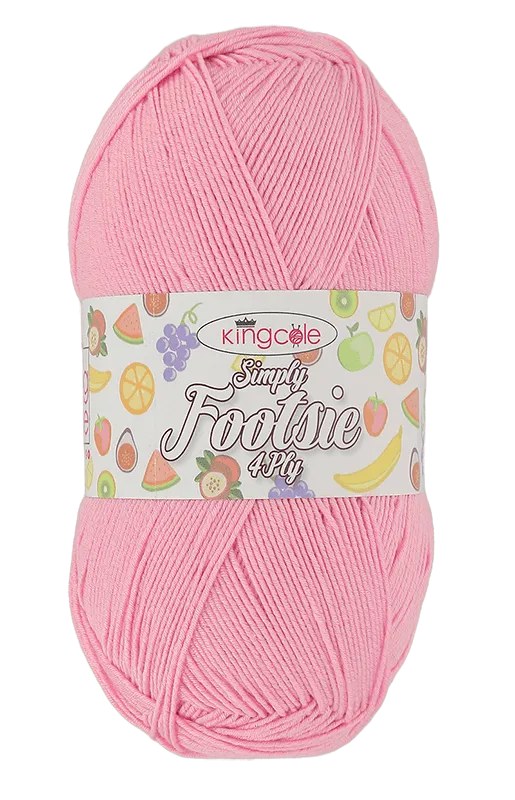 king-cole-simply-footsie-sockenwolle-4ply-uni image 1