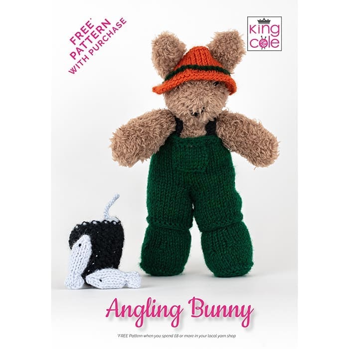 king-cole-angling-bunny-strickanleitung-hase image 1