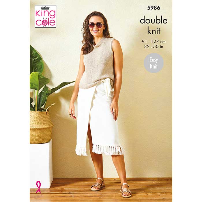 king-cole-patterns-5986-tops-strickanleitung-linendale-dk image 1