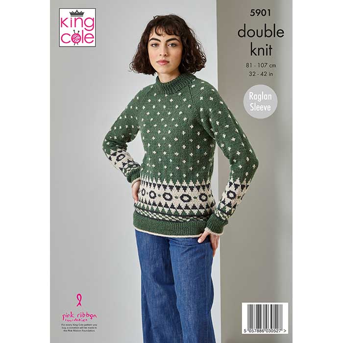king-cole-5901-strickanleitung-pullover-majestic-dk image 2