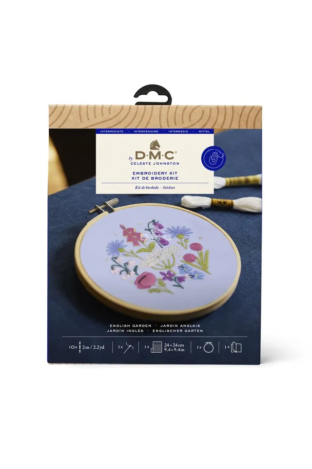dmc-moulin-english-garden-celeste-johnson-kreuzstich-set-14-5-cm image 1