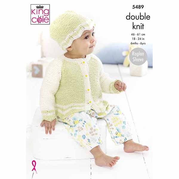 king-cole-5489-strickanleitung-top-cardigan-m-tze image 1