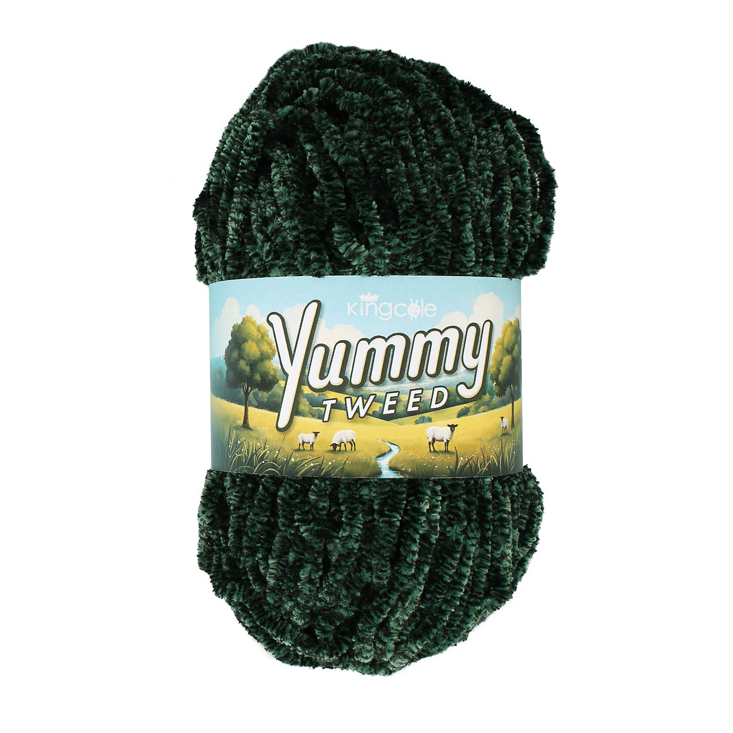 king-cole-yummy-tweed-chenillegarn-pl-schwolle-zum-stricken image 1