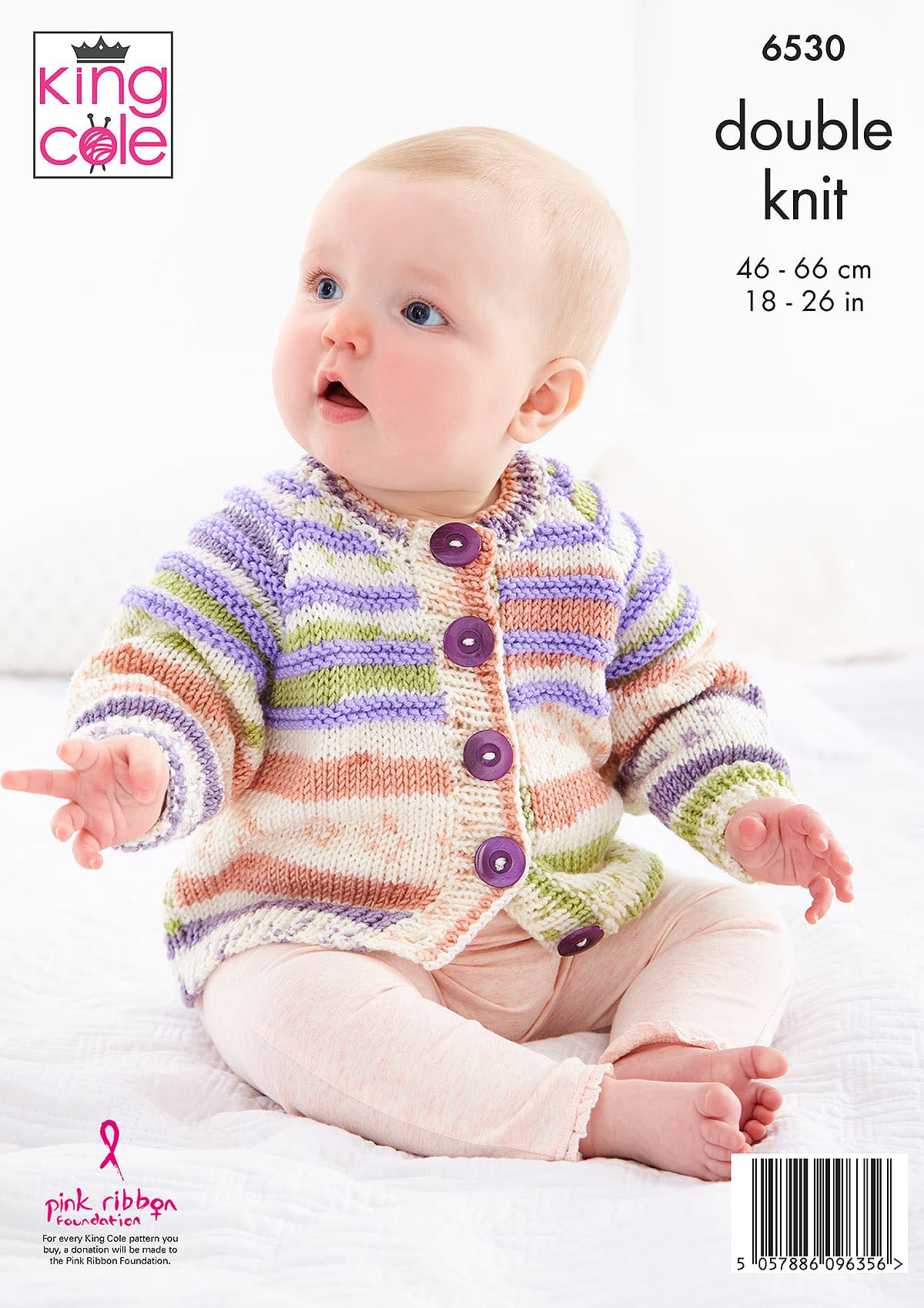 king-cole-6530-strickanleitung-cardigan-und-m-tze-cherish-dk image 2