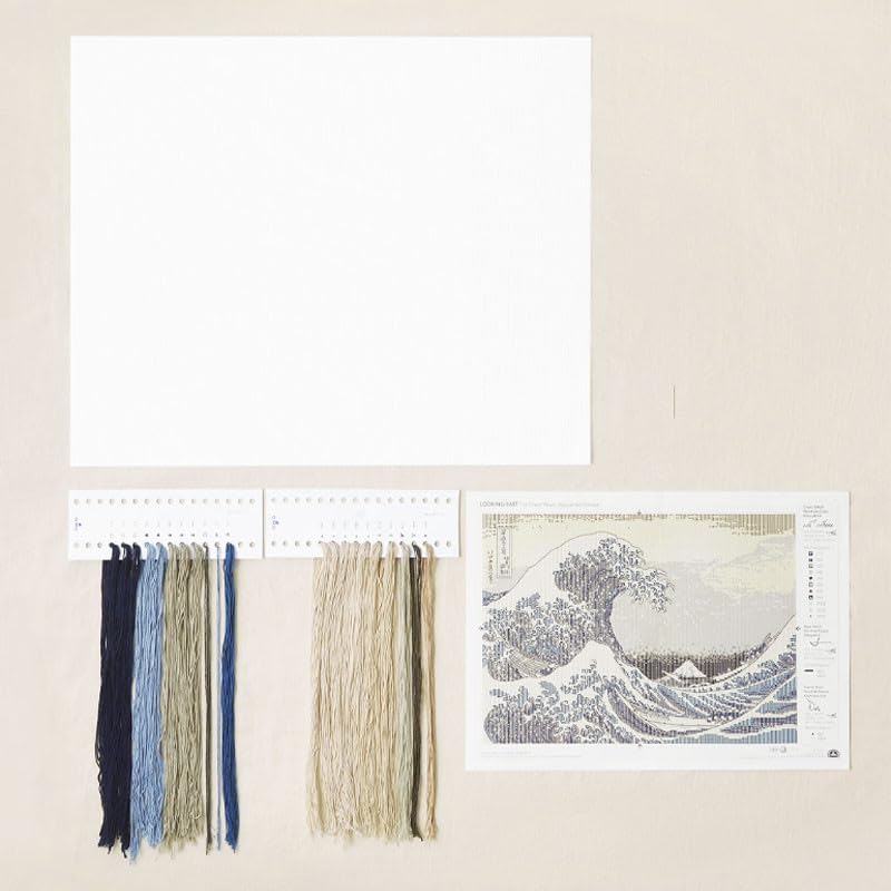 dmc-moulin-kreuzstichset-gro-e-welle-hokusai-british-museum image 4