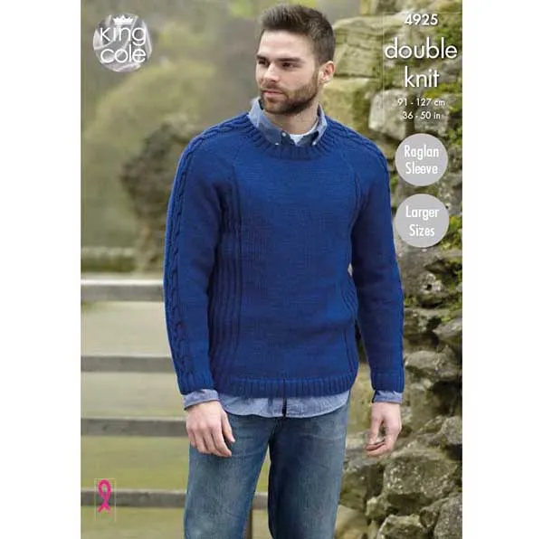 king-cole-4925-strickanleitung-pullover-jacke-majestic-dk image 1