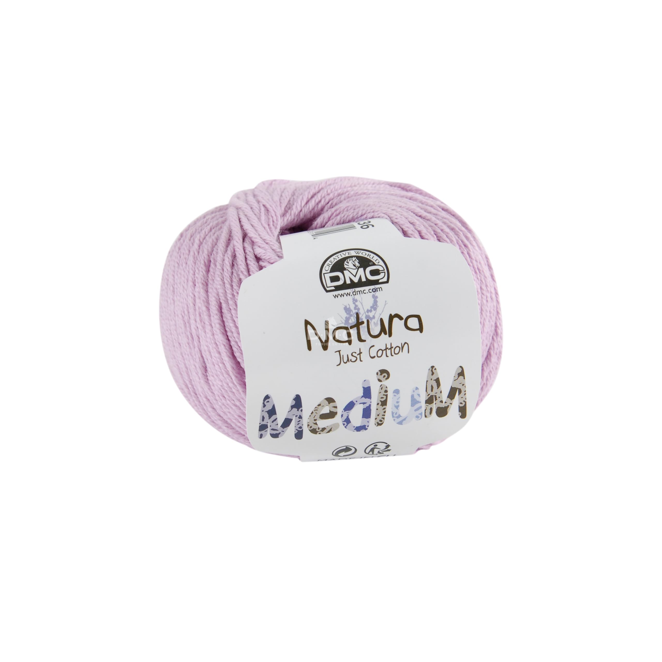 dmc-natura-just-cotton-h-kelgarn-50g-violett-rosa-136 image 1