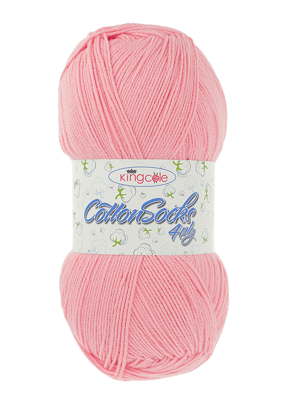 king-cole-cotton-socks-4ply-sockenwolle-baumwolle-waschbar image 1