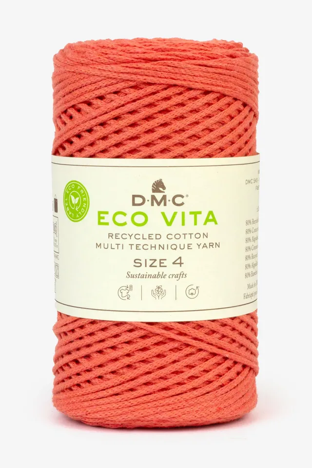 dmc-eco-vita-4-baumwollgarn-250g-200m-recycelt image 1
