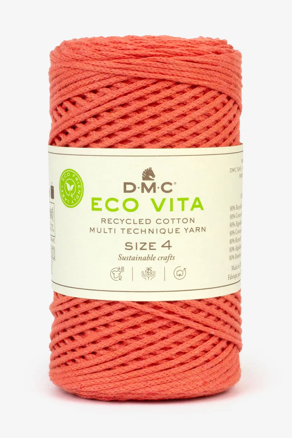 dmc-eco-vita-4-baumwollgarn-250g-200m-recycelt image 1