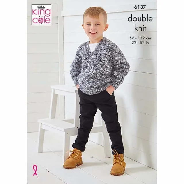 king-cole-6137-sweater-pricewise-twirly-dk-anleitung image 1
