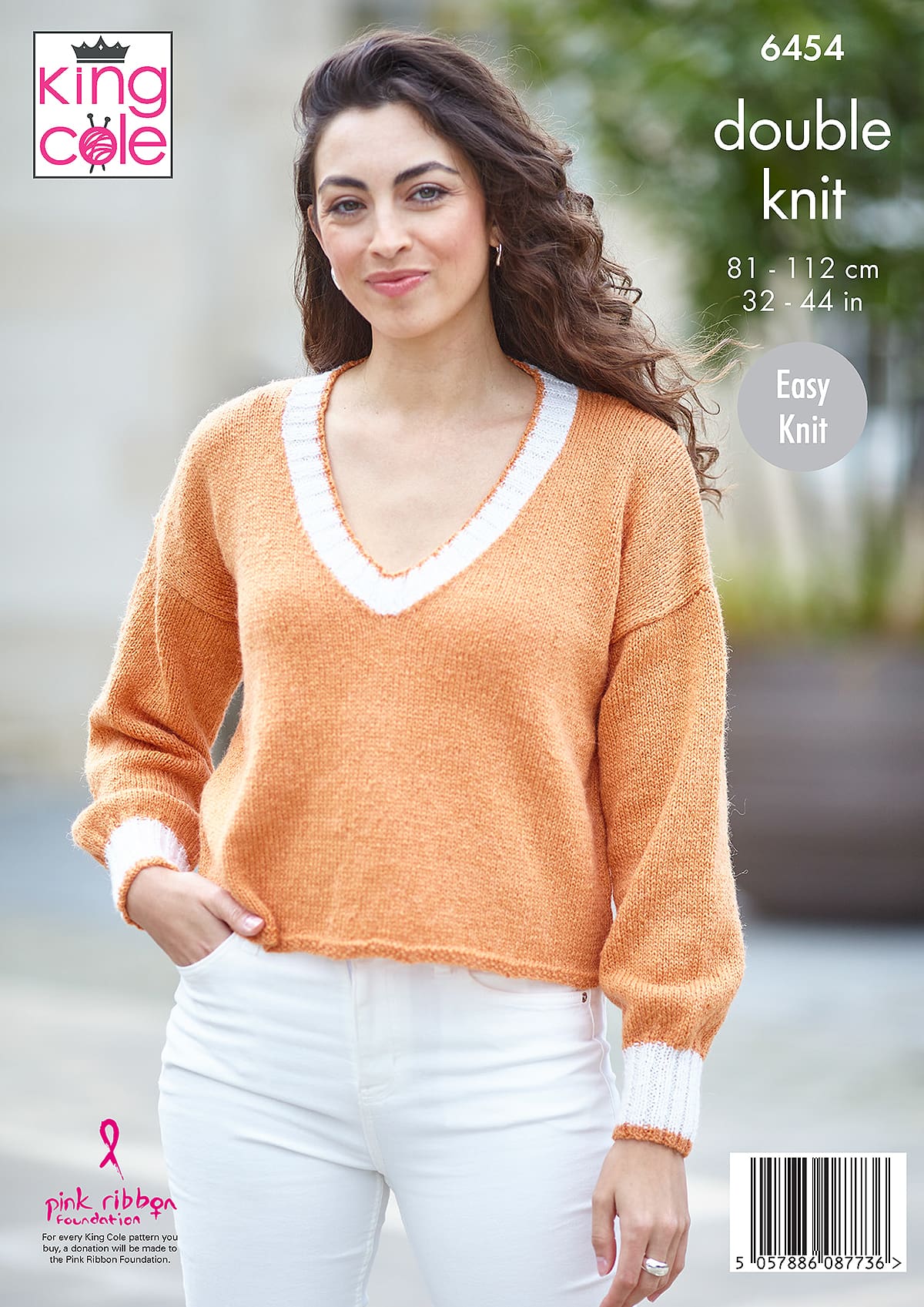 king-cole-patterns-6454-strickanleitung-v-ausschnitt-dk image 2