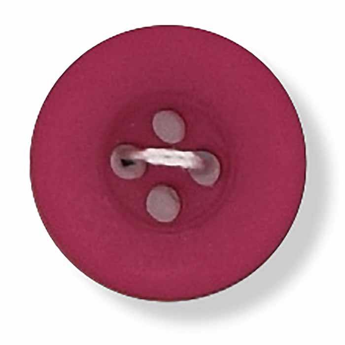 king-cole-haberdashery-rundknopf-cerise-24-ligne-tiefem-rand image 1