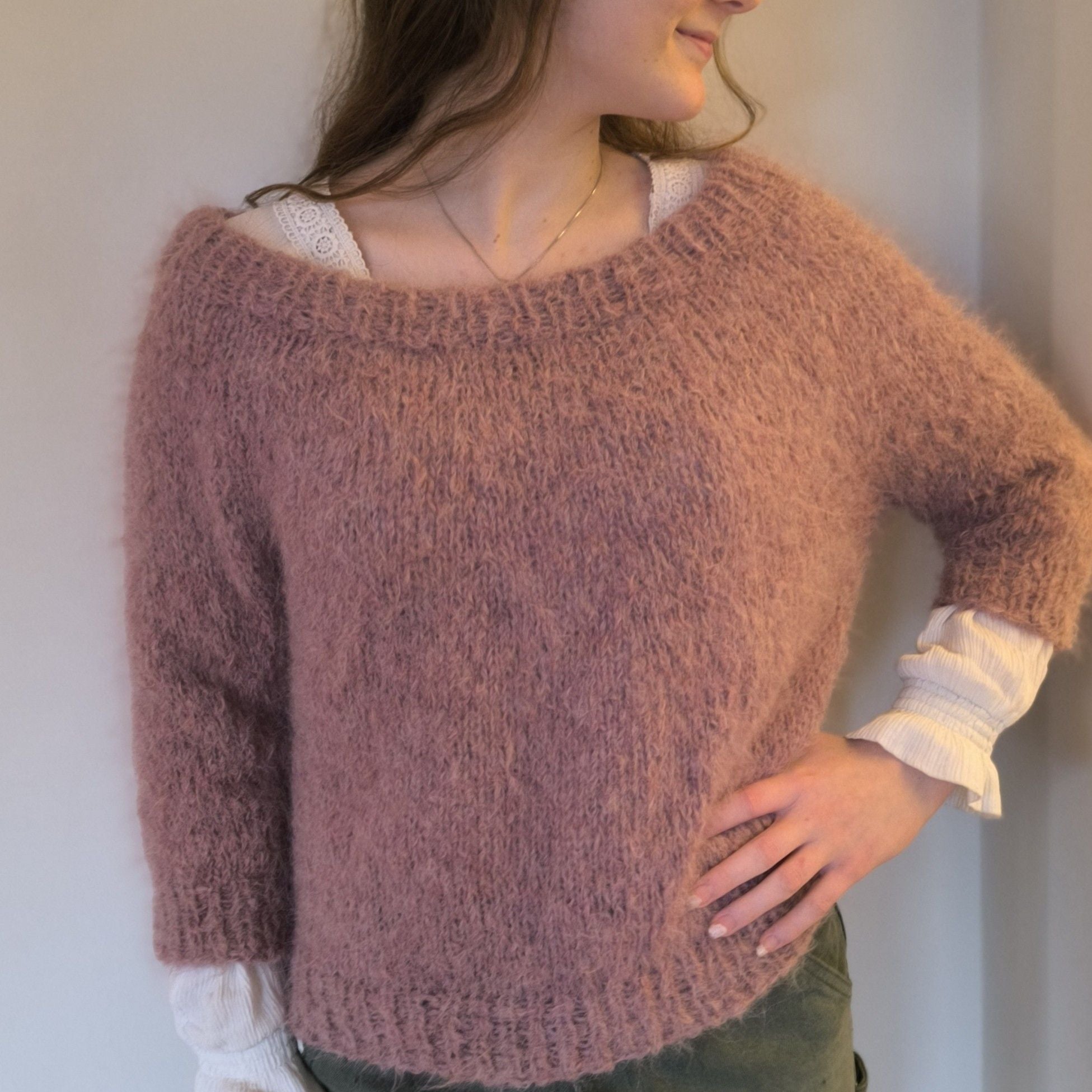 hobbii-suri-pullover-strickanleitung-oversize-rundpasse image 8