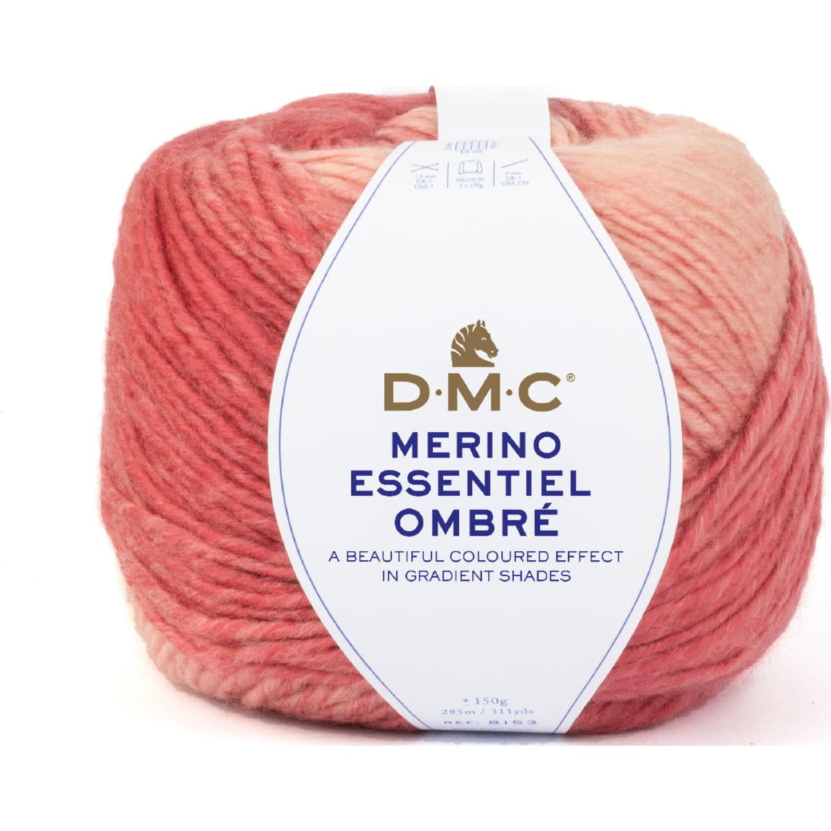 dmc-merino-essentiel-ombr-strickwolle-1001-150g image 5