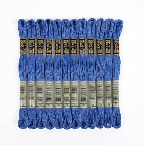 dmc-mouline-special-117mc-0798-sticktwist-blau-8-m-baumwolle image 4