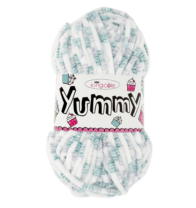 king-cole-yummy-chunky-chenille-wolle-100-polyester-weich image 1