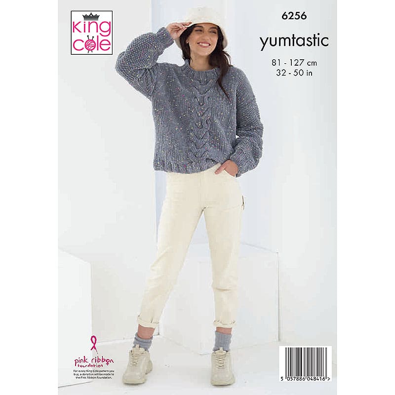 king-cole-patterns-6256-strickanleitung-damenpullover-yumtastic image 2