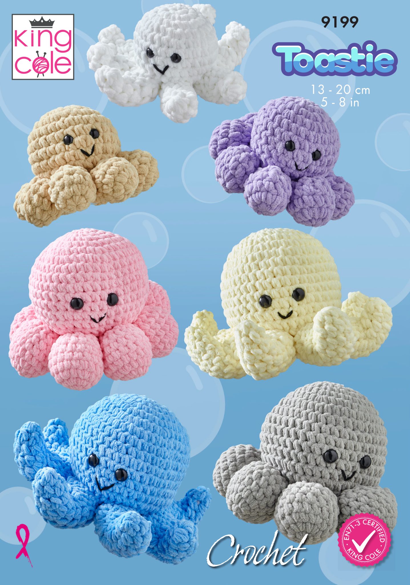 king-cole-9199-cute-octopus-h-kelanleitung-toastie-oktopus image 1