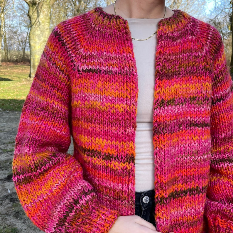 hobbii-ultra-easy-basic-cardigan-strickanleitung-xs-4xl image 4