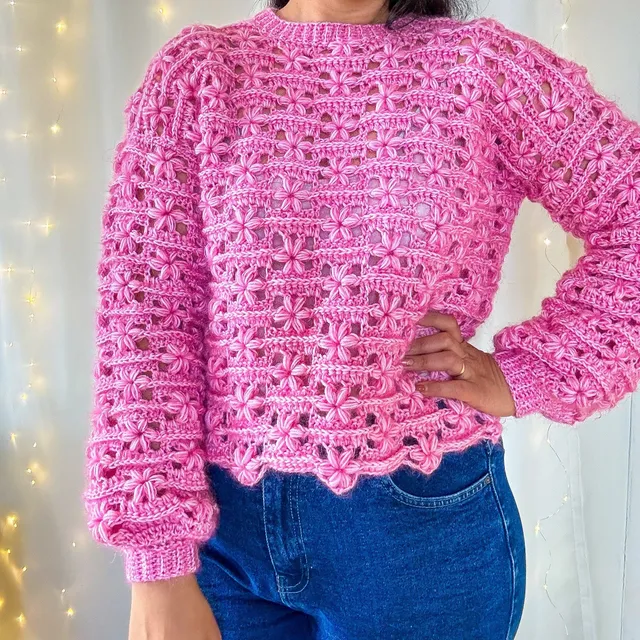 hobbii-anleitungen-azalea-strickanleitung-pullover-xs-xxl-pdf image 1