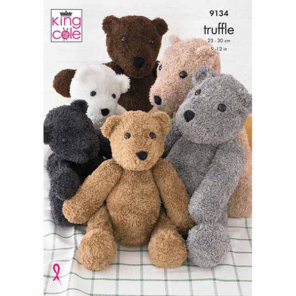 king-cole-patterns-9134-strickanleitung-teddys-truffle-pl-sch image 1