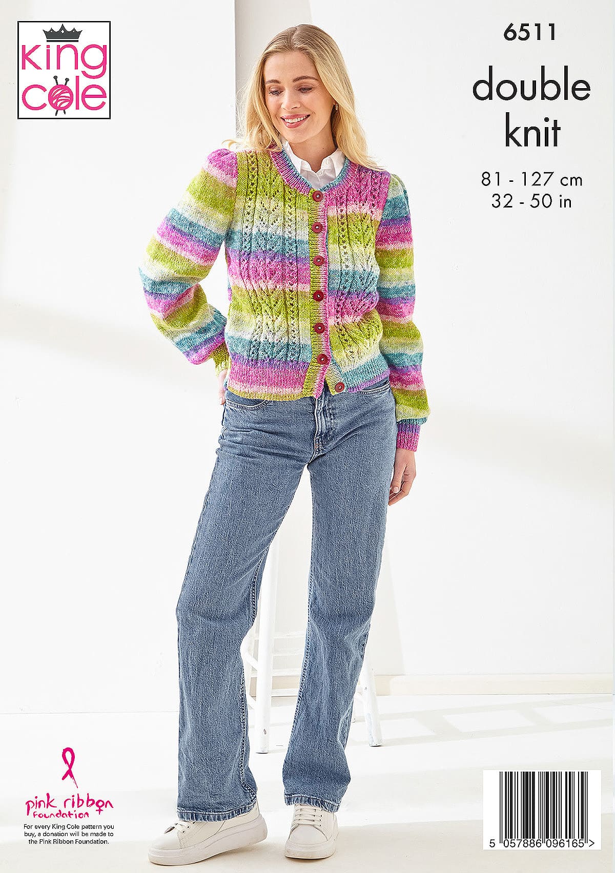 king-cole-patterns-6511-strickanleitung-cardigan-pullover-bramble-dk image 2