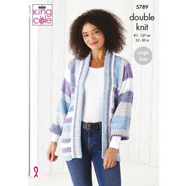 king-cole-patterns-5789-strickanleitung-pullover-harvest-dk image 1