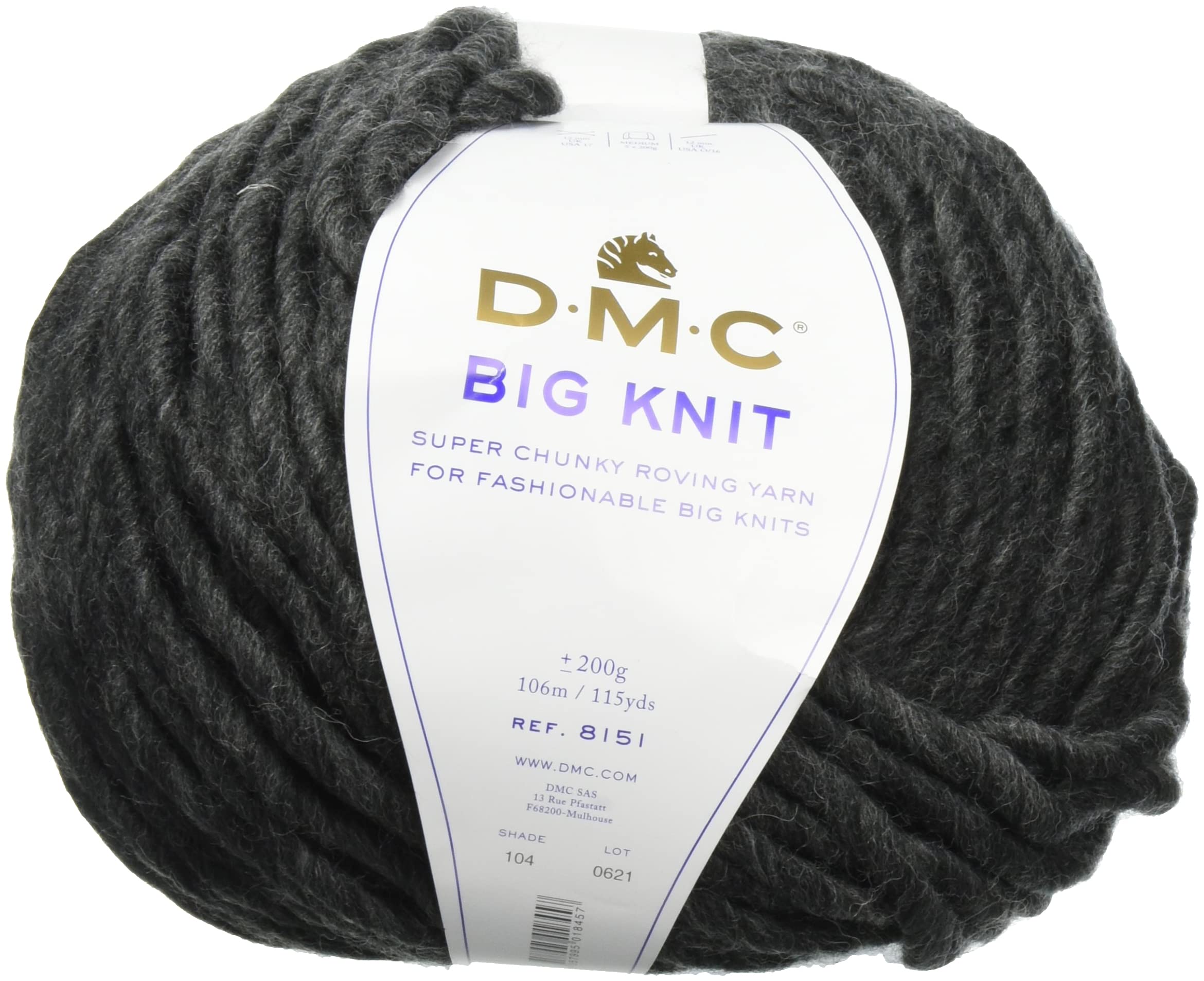 dmc-big-knit-strickgarn-200-g-farbe-104-meliert-dick image 1