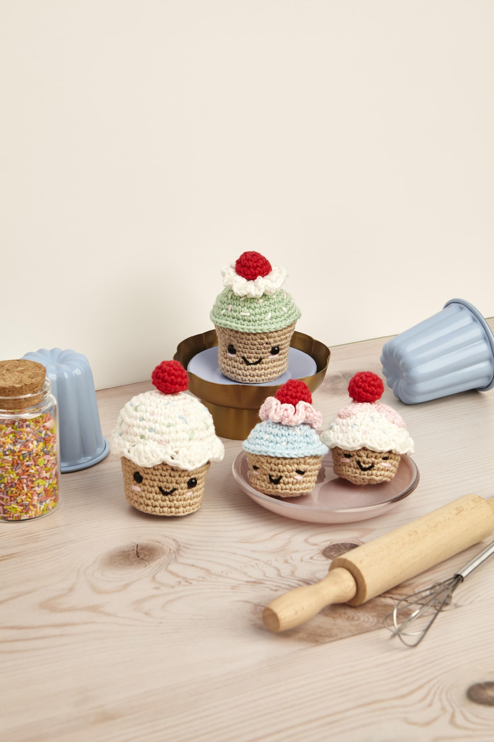 dmc-kirschen-cupcakes-amigurumi-h-kelset-baumwolle image 2