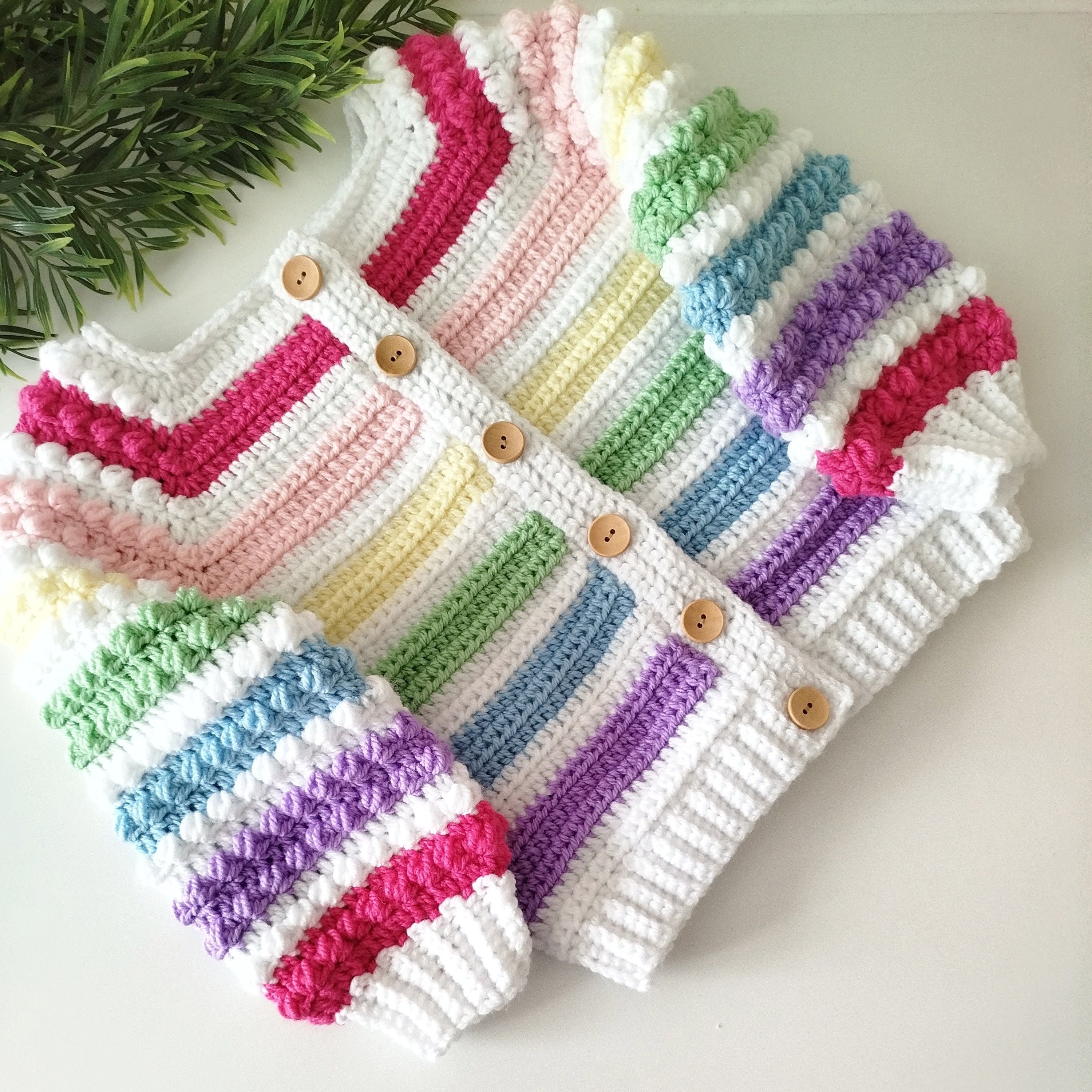 hobbii-spring-berry-h-kelanleitung-kinder-cardigan image 3