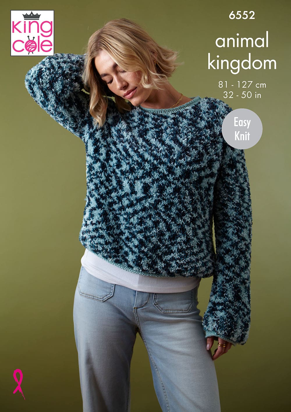 king-cole-patterns-p6552-strickanleitung-pullover-cardigan-animal-kingdom image 1