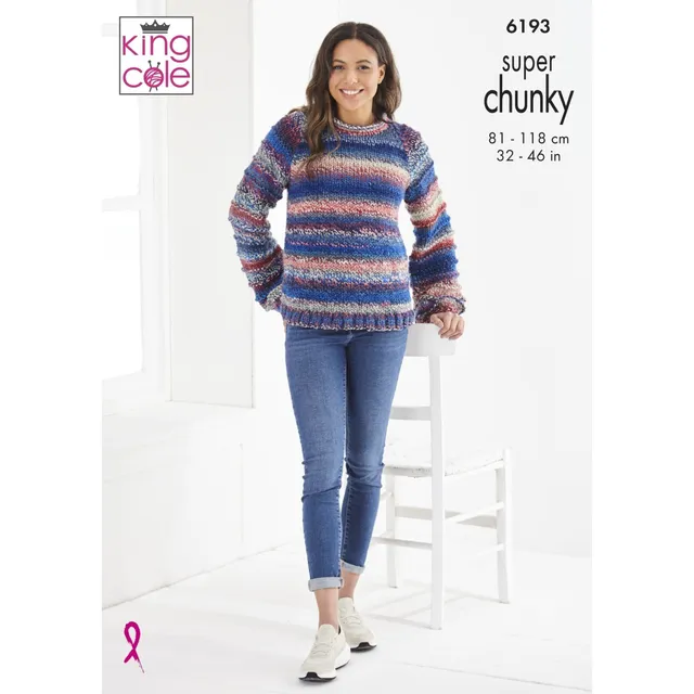 king-cole-6193-cardigan-jumper-strickanleitung-explorer image 1