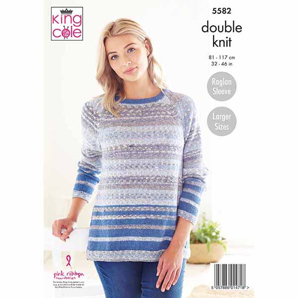 king-cole-5582-strickanleitung-pullover-drifter-dk image 2