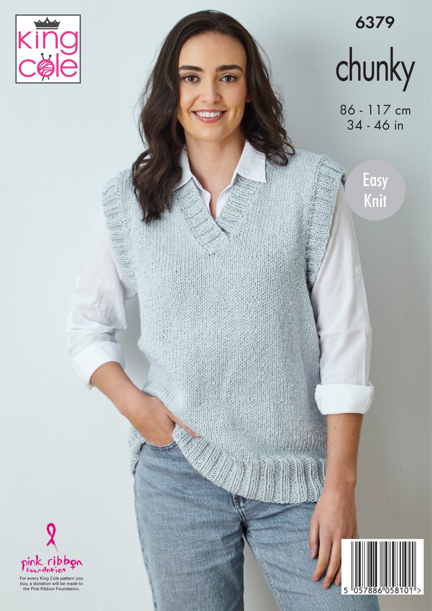 king-cole-patterns-6379-strickanleitung-pullover-top-chunky image 2