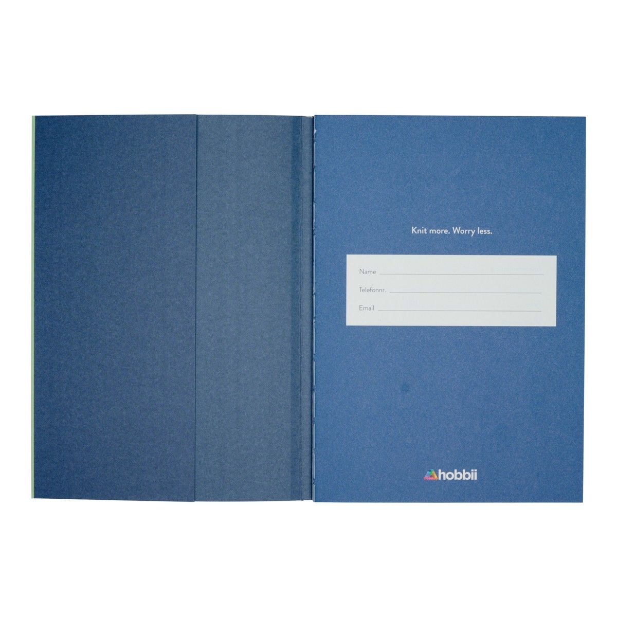 hobbii-zubeh-r-strickjournal-notizbuch-gr-n-80-seiten image 3