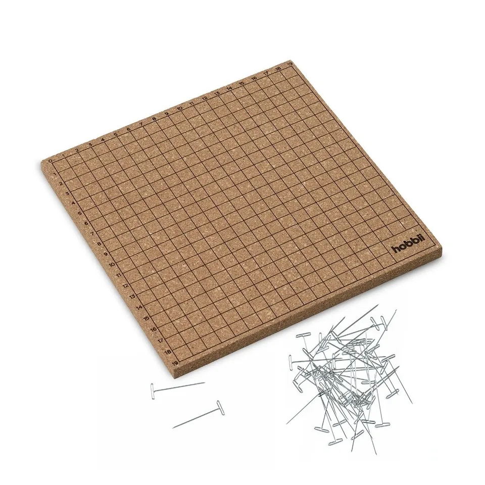 hobbii-spannmatte-mit-t-stiften-kork-blockmatte-one-size image 1