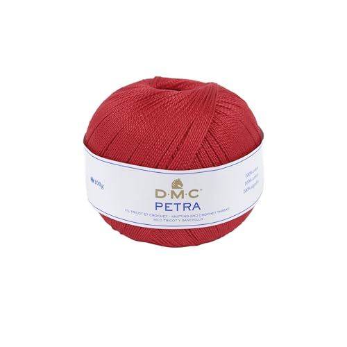 dmc-petra-nr-8-h-kelgarn-100g-rot-baumwolle image 2