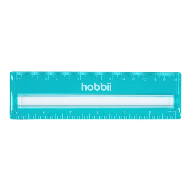 hobbii-zubeh-r-lineal-mit-lupe-15-cm image 1