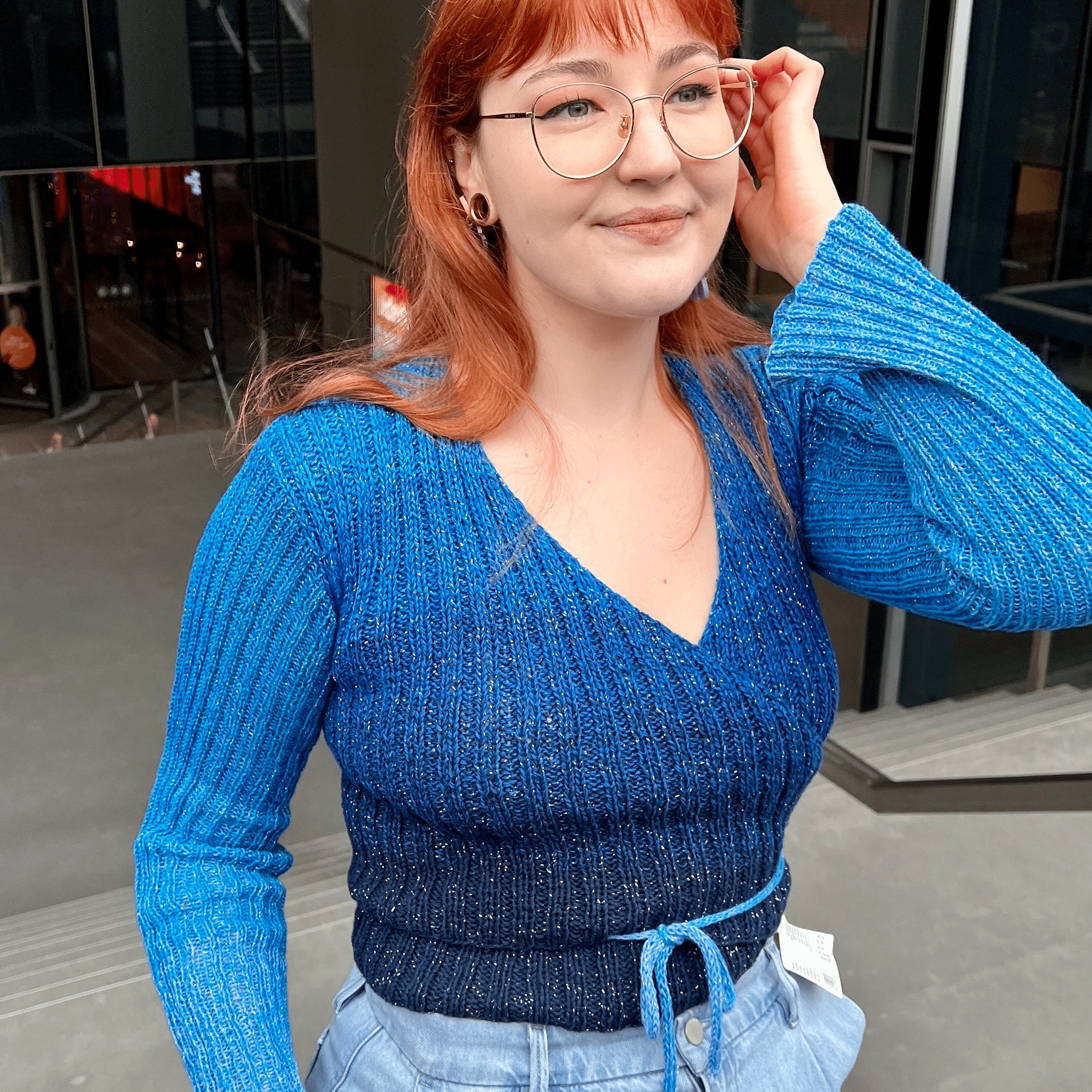 hobbii-summer-night-top-strickanleitung-wickeltop image 1