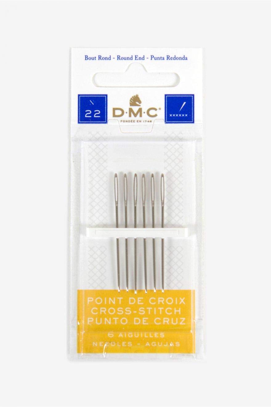 dmc-kreuzstichnadeln-gr-e-22-sticknadeln-6-st-ck image 1