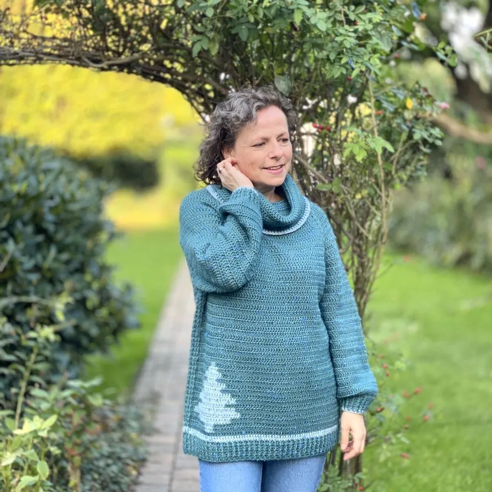hobbii-arbor-pullover-strickanleitung-pdf-topdown-xs-3xl image 1