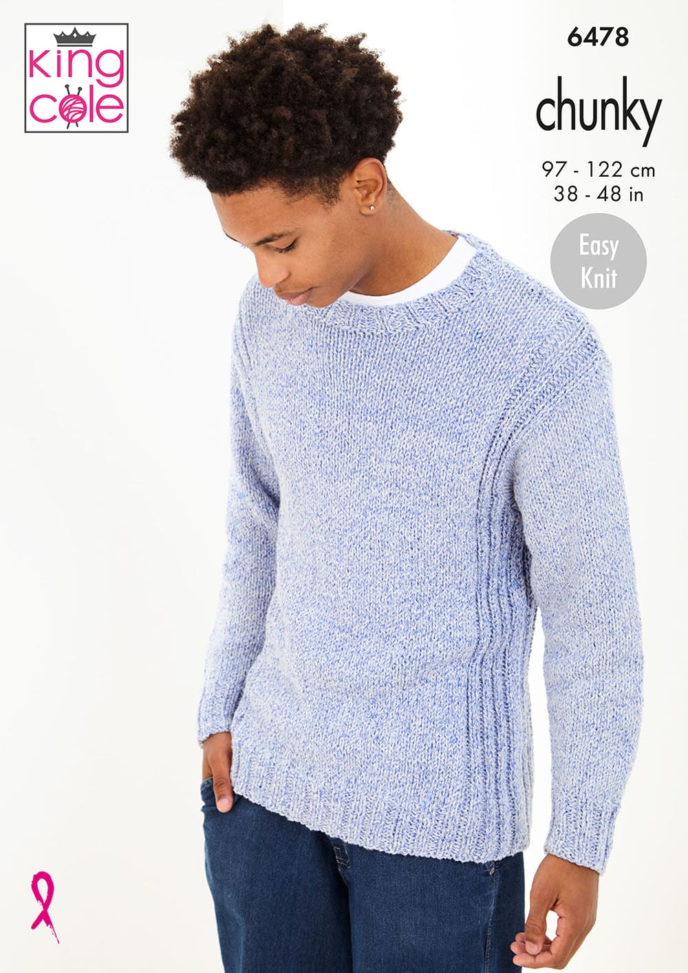 king-cole-patterns-6478-strickanleitung-pullover-simply-denim image 1