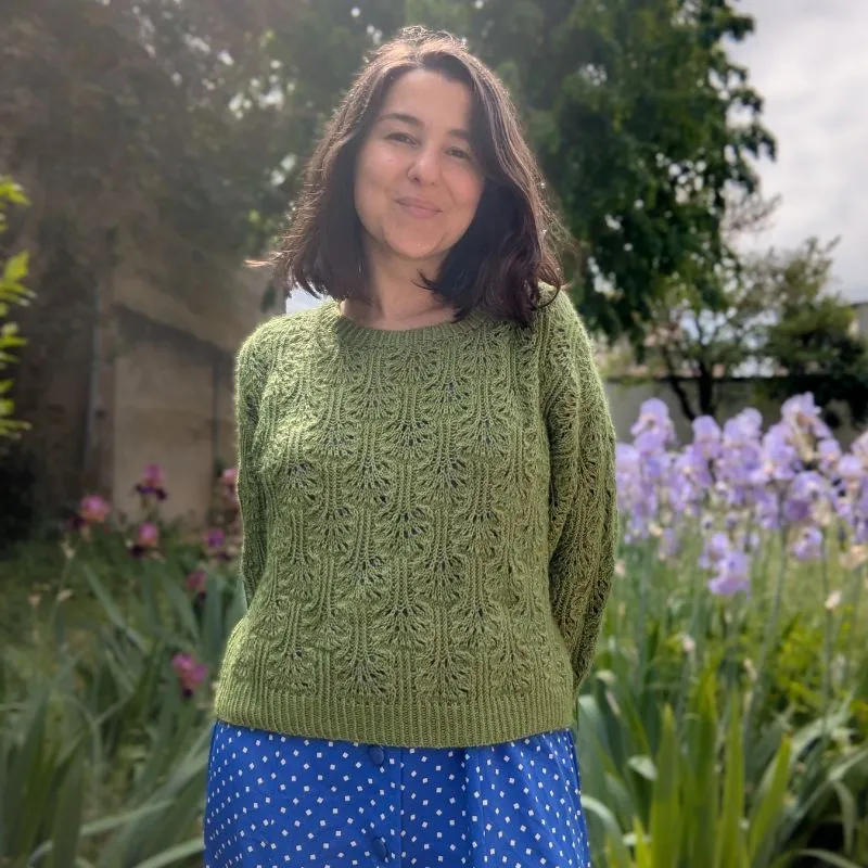 hobbii-broccoli-pullover-strickanleitung-top-down-xs-xxl image 1