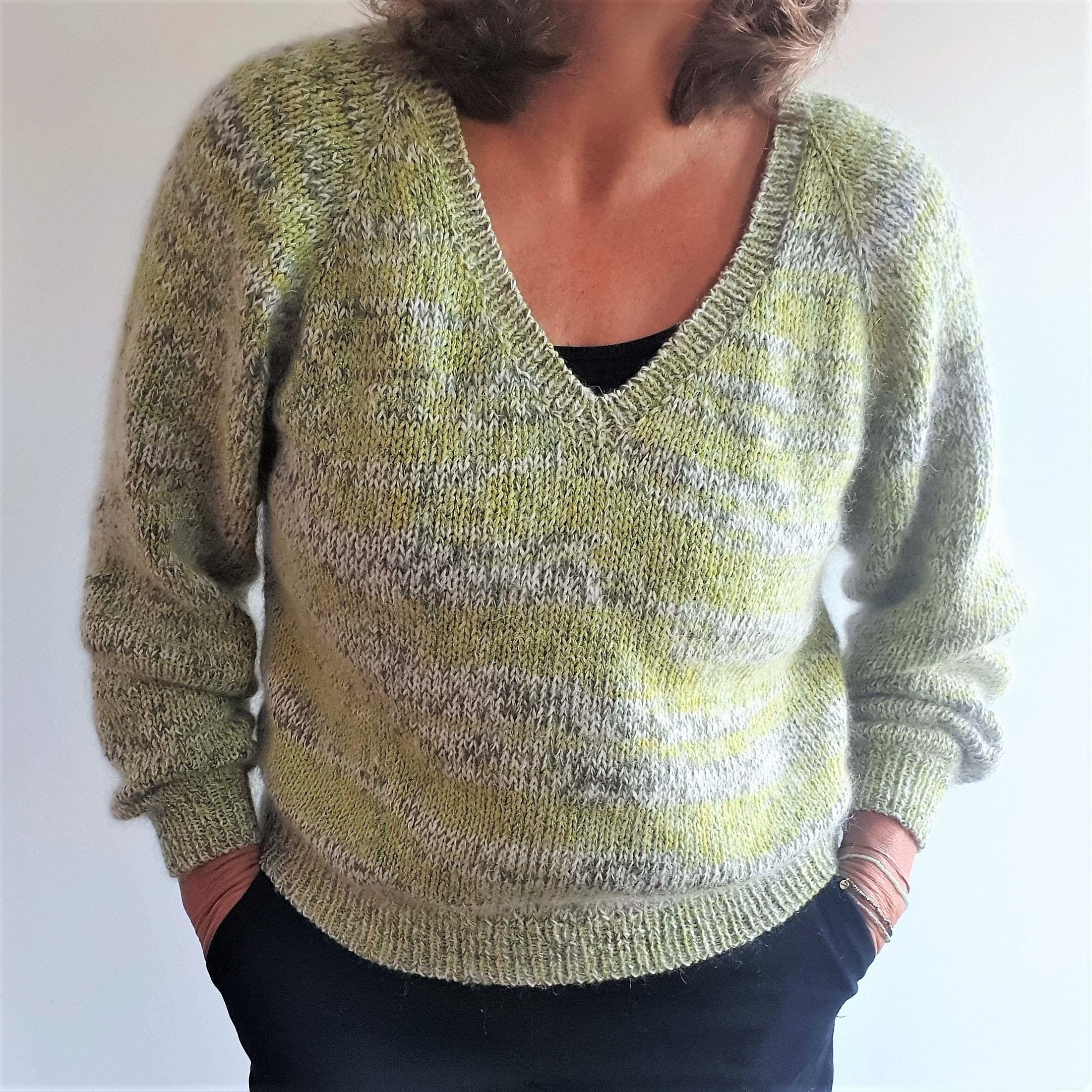 hobbii-meryl-pullover-v-ausschnitt-strickanleitung-s-2xl image 1