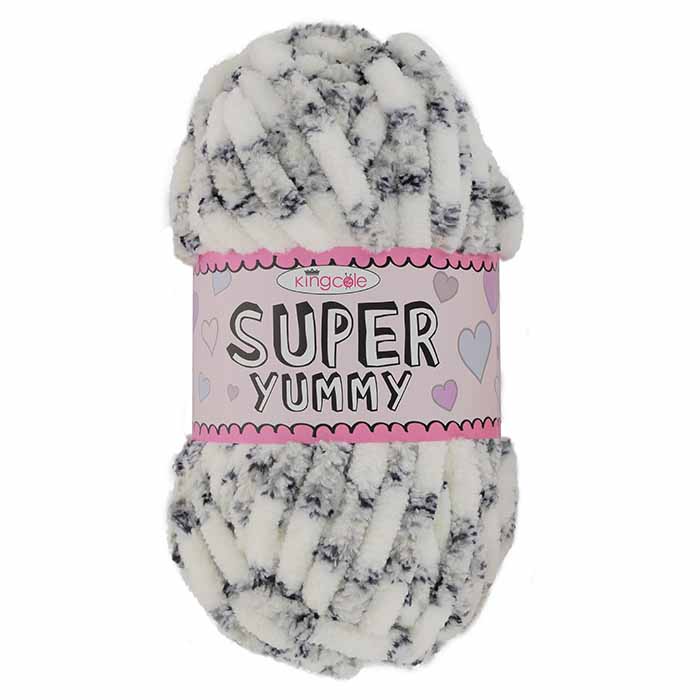 king-cole-super-yummy-wolle-pastell-chenille-chunky image 1