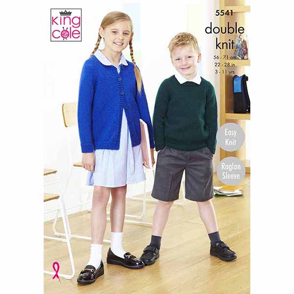 king-cole-5541-strickanleitung-cardigan-pullover-pricewise-dk image 1