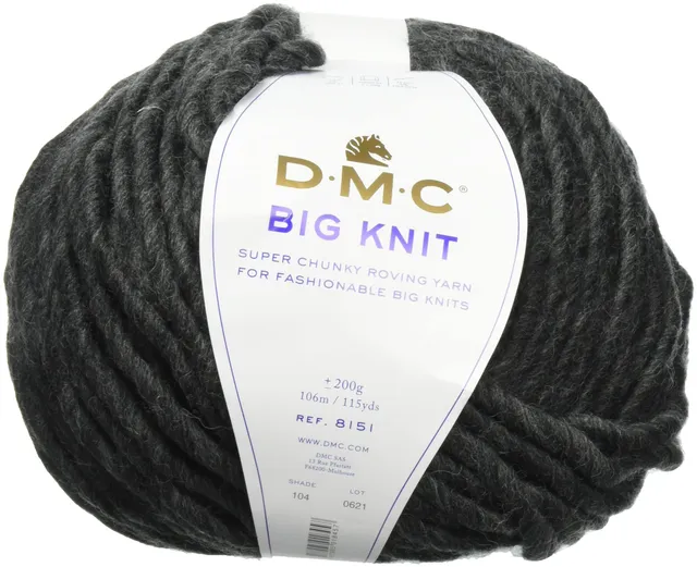 dmc-big-knit-strickgarn-200-g-farbe-104-meliert-dick image 1